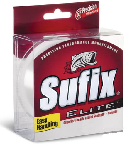 This is a spool of Sufix Elite Monofilament line which is the best all-purpose trout line.