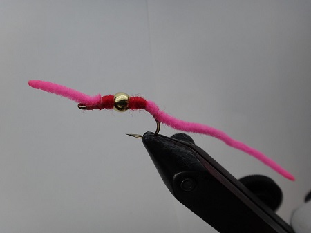 This is the authors steelhead fly pattern.